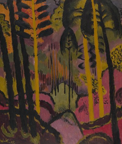 Trunks and Foliage by Johans Valters